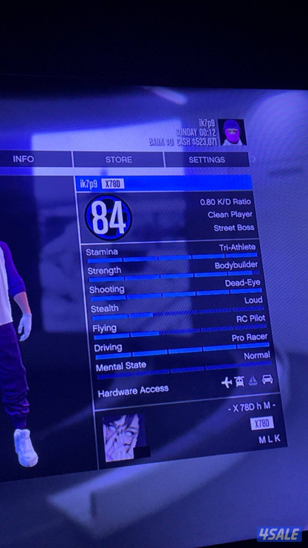 حساب قراند للبيع3