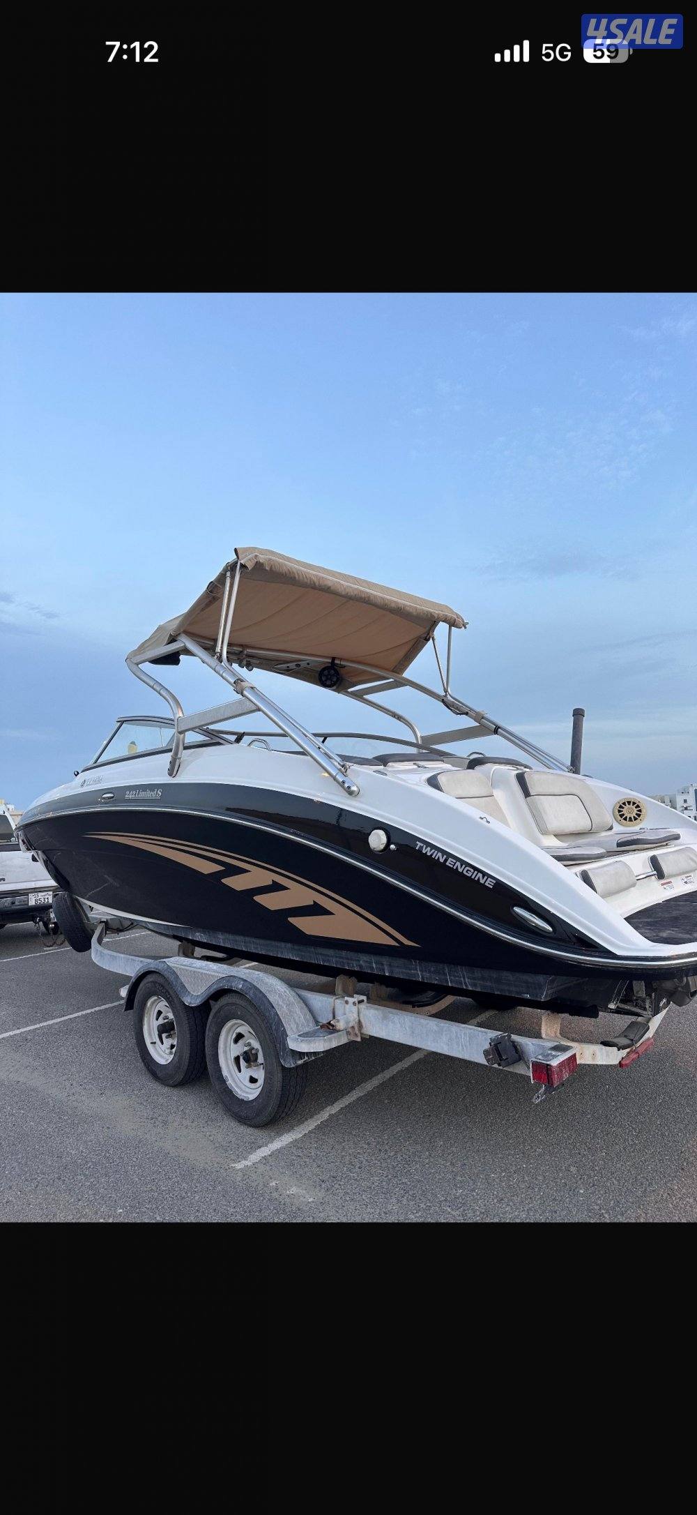 Jet boat yamaha limited S 20118