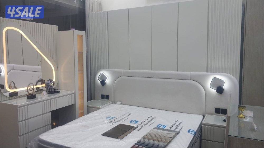 تفصال وجاهز غرف النوم والكباتات والدرسنج والسرير حسب الكتالوج والقياس3