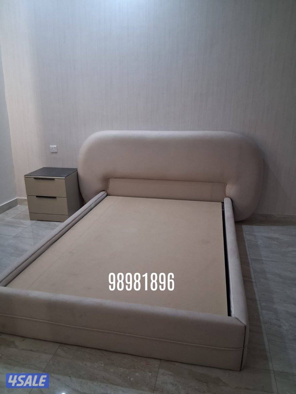 تفصال وجاهز غرف النوم والكباتات والدرسنج والسرير حسب الكتالوج والقياس5