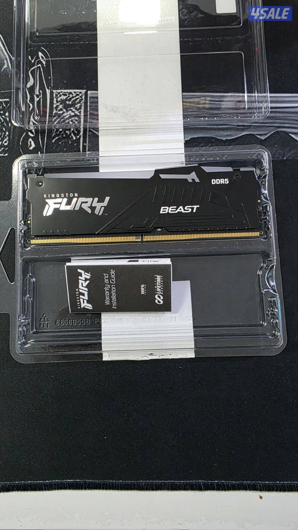 16gb ddr5 ram 5600 MT/s kingstone fury beast0