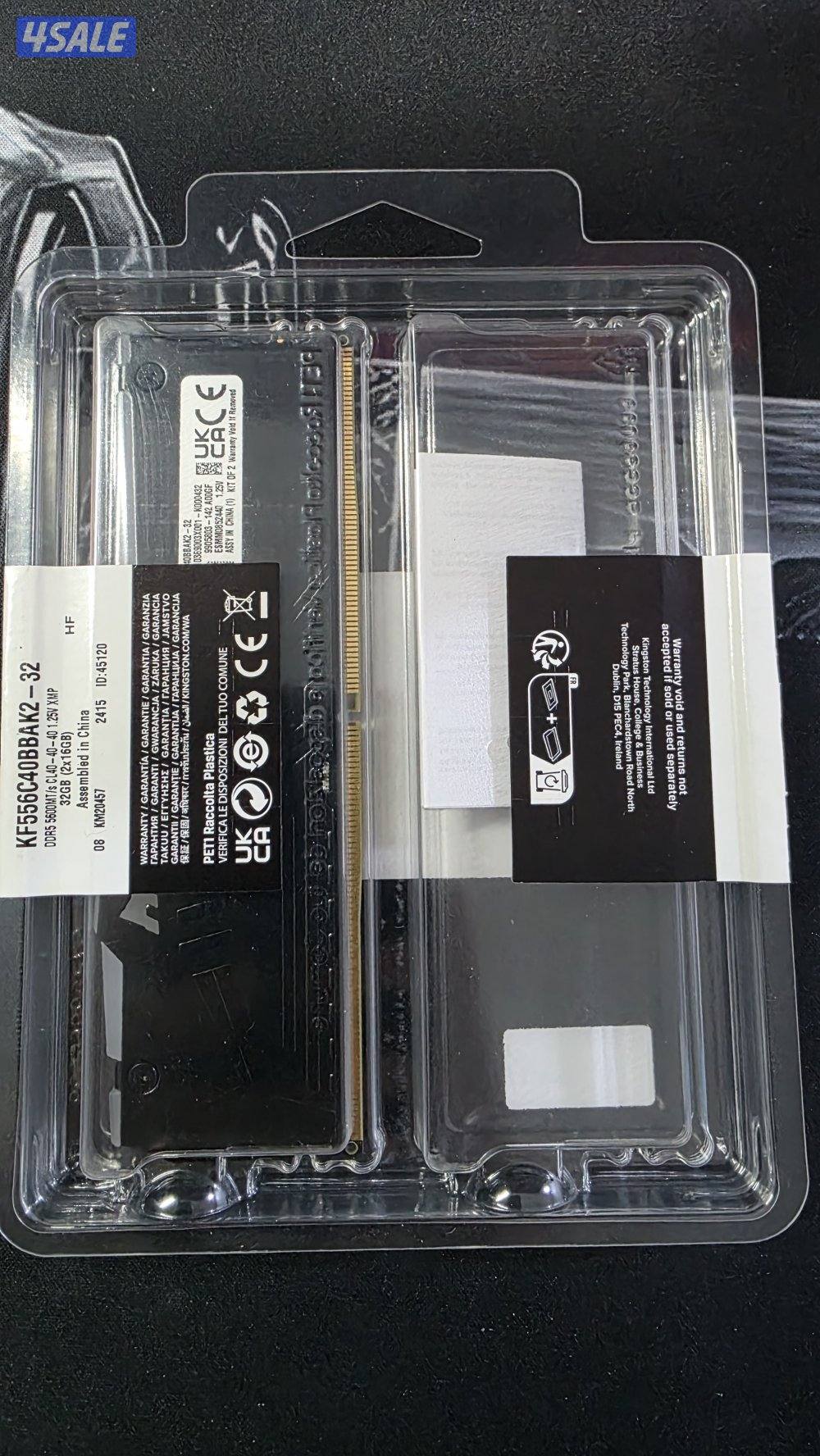 16gb ddr5 ram 5600 MT/s kingstone fury beast2