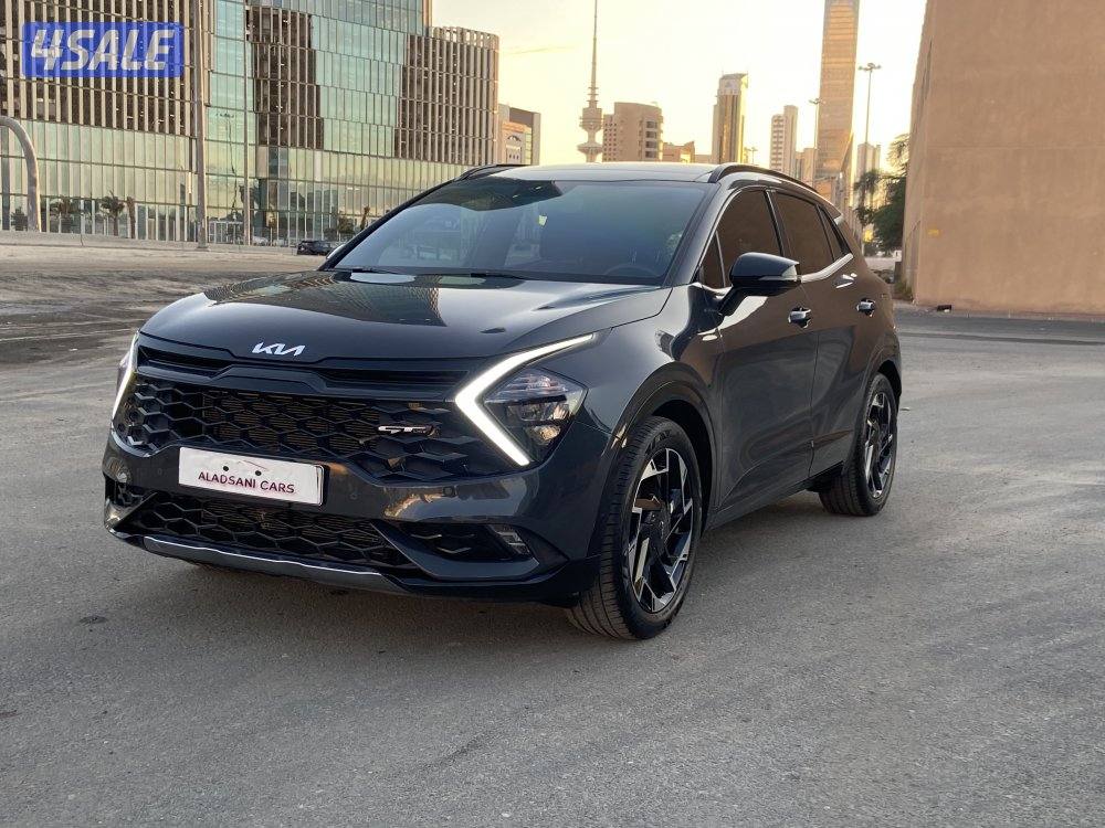 سبورتاج GT _LINE موديل 2023 _بحاله نادره_عداد15_تحت الكفاله0