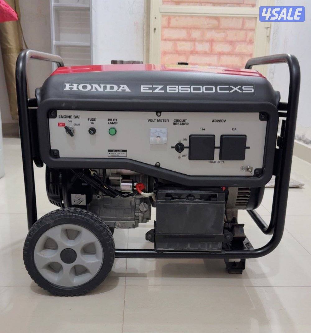 ماطور هوندا حجم 6500 سلف وهندل جديد بحالة الشركة تم تشغيلة 10ساعات فقط0