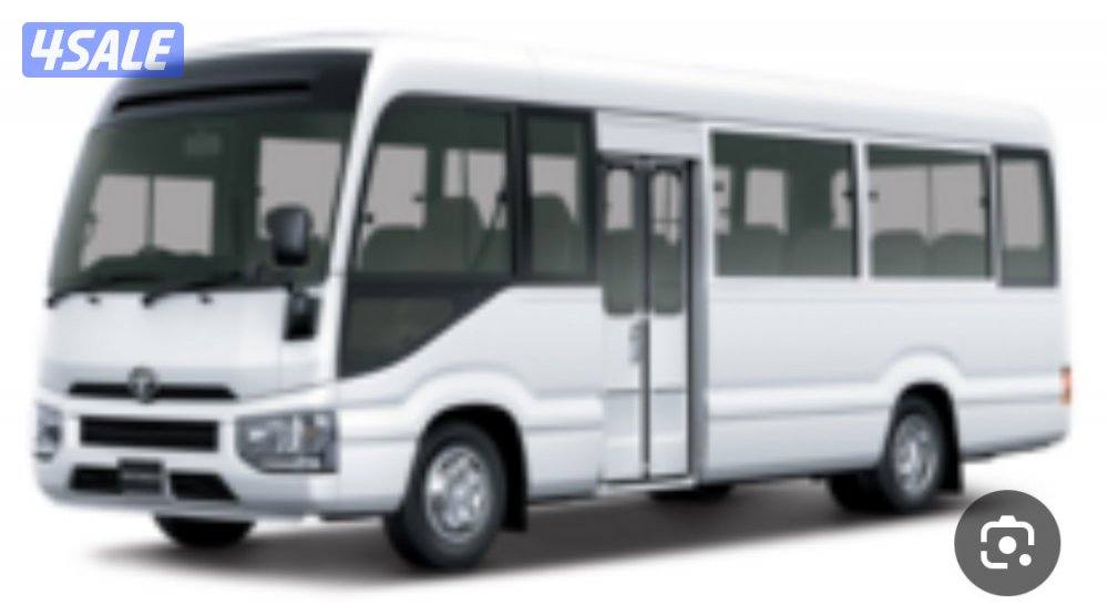 Rental of Coaster and Hi-Ace buses of various models8