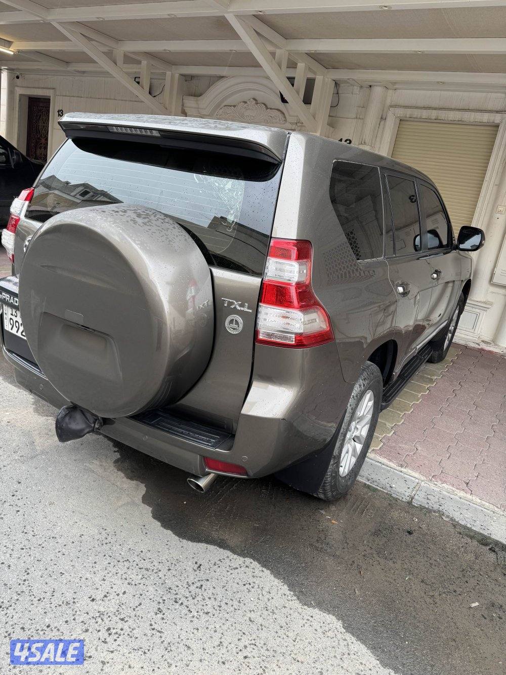 برادو 2015 ماشي 90 سيرفس منتظم صبغ الوكاله ماعد 3 قطع تجميلي شرط الفحص0