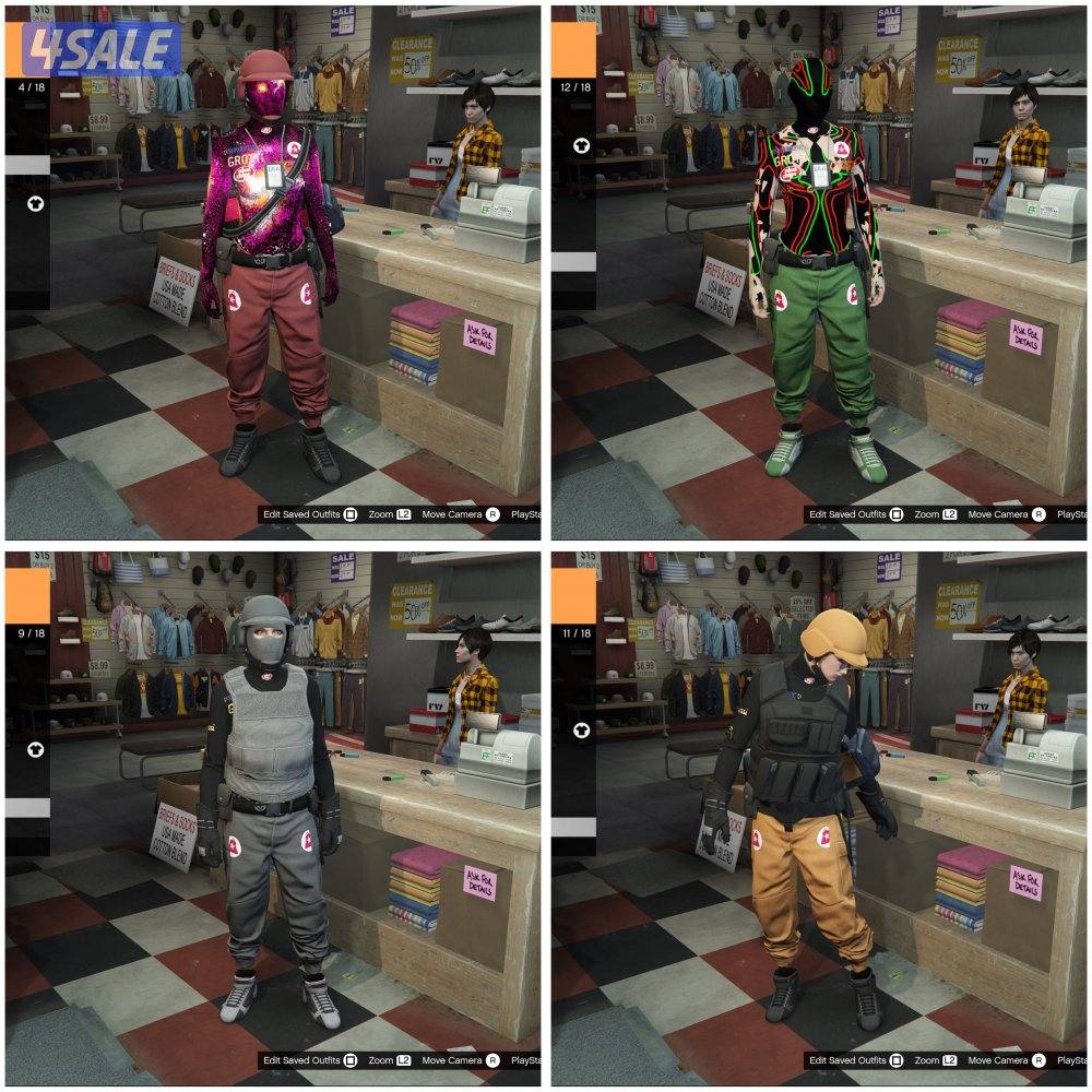 للبيع حساب قراند يشغل النسختين 4،5 فيه كل السيارات الي ببالك الا الجدد5