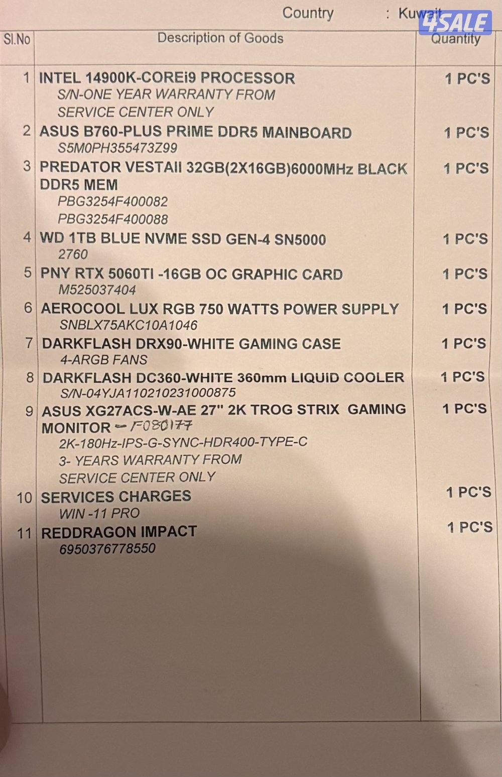 كمبيوتر نظيف جداًًً واستعمال خفيف كل التفاصيل موجودة بالصور .0