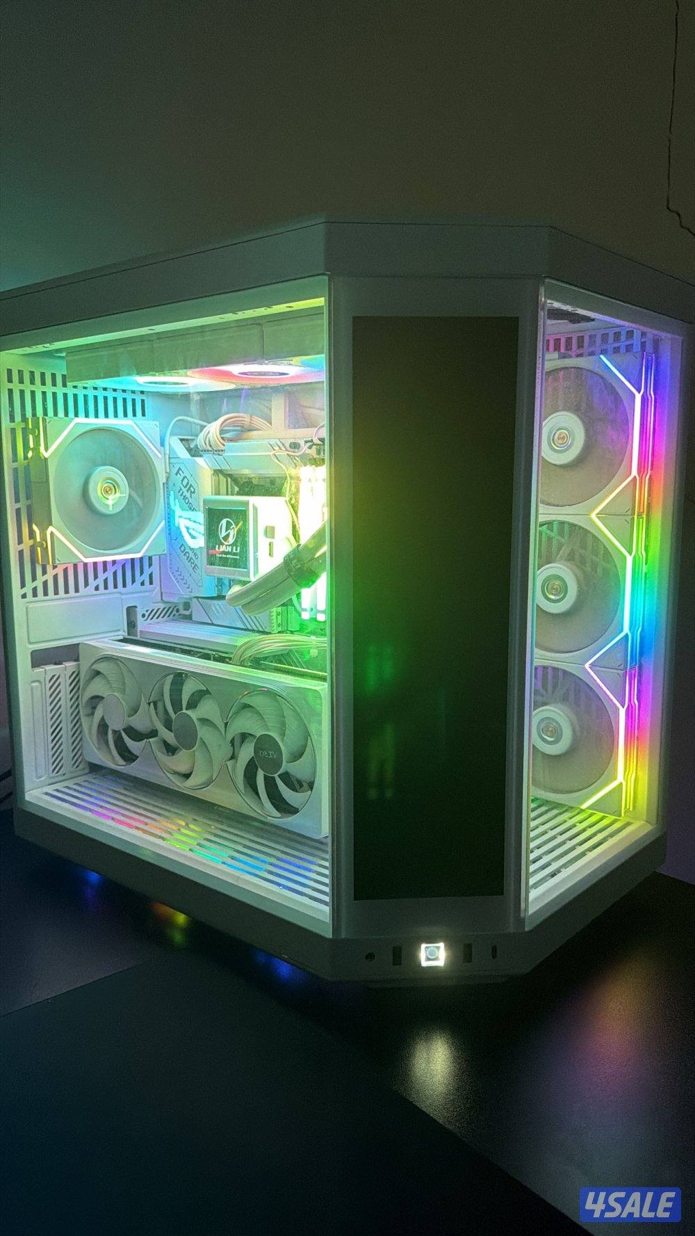 للبيع بي سي قيمنق + شاشتين1