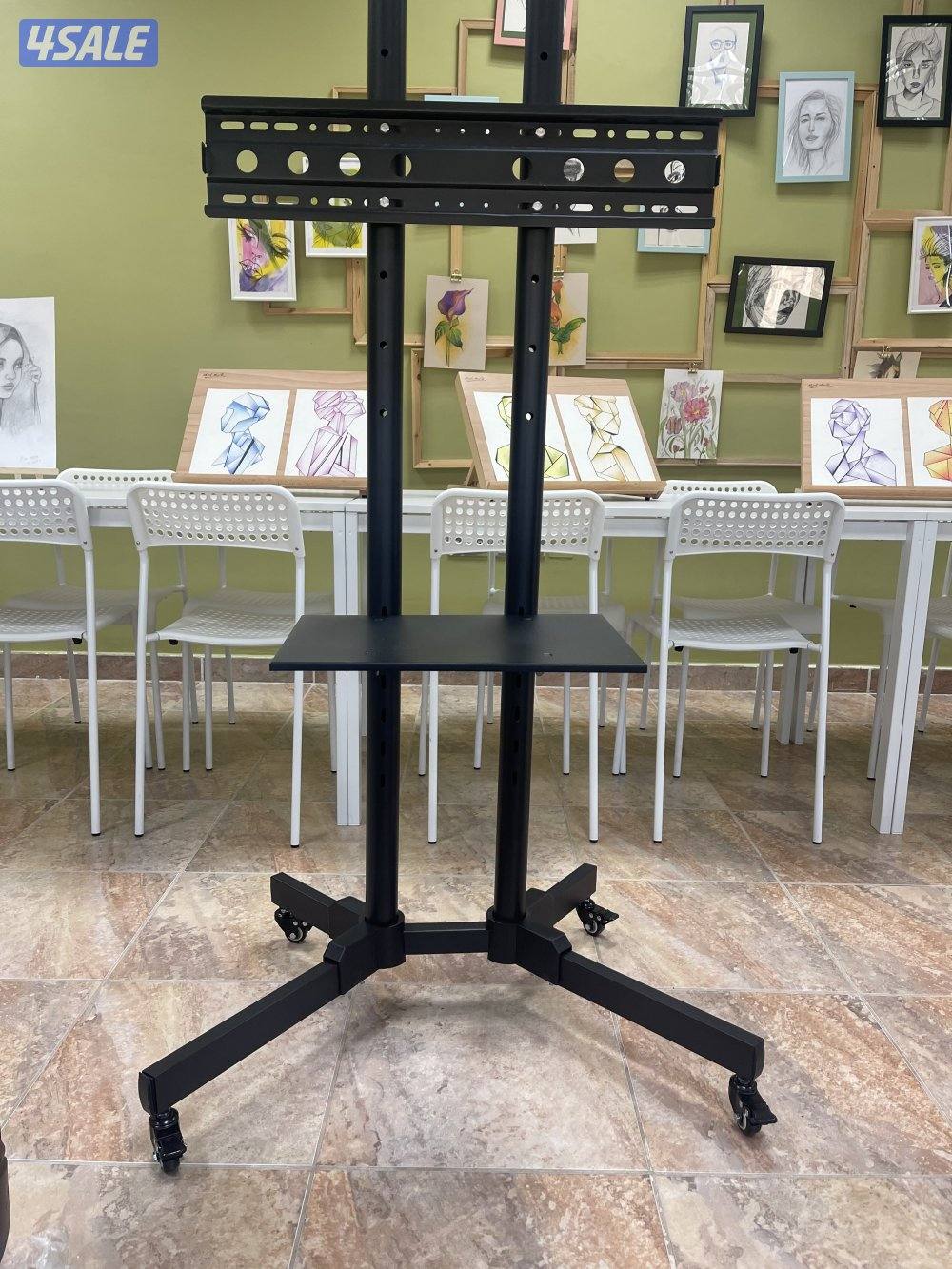 تركيب ستاندات تلفزيون يوجد ستاند متحرك ارضي جميع احجام التلفزيونات0