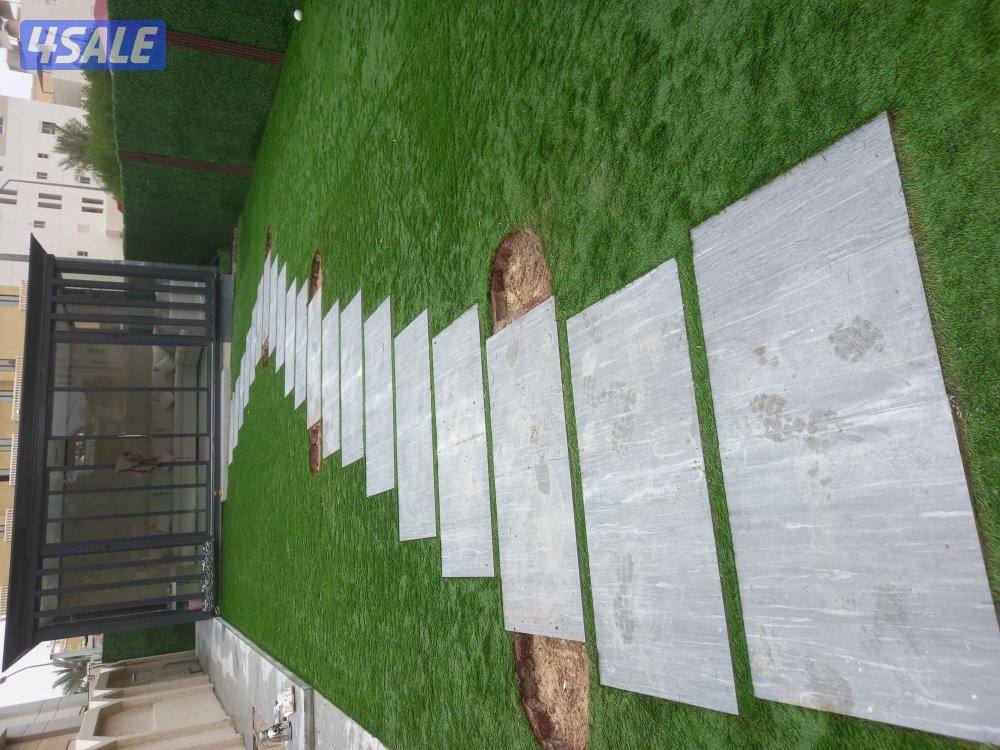 تنسيق حدائق تركيب تيل صناعي وطبيعي سور تركي5