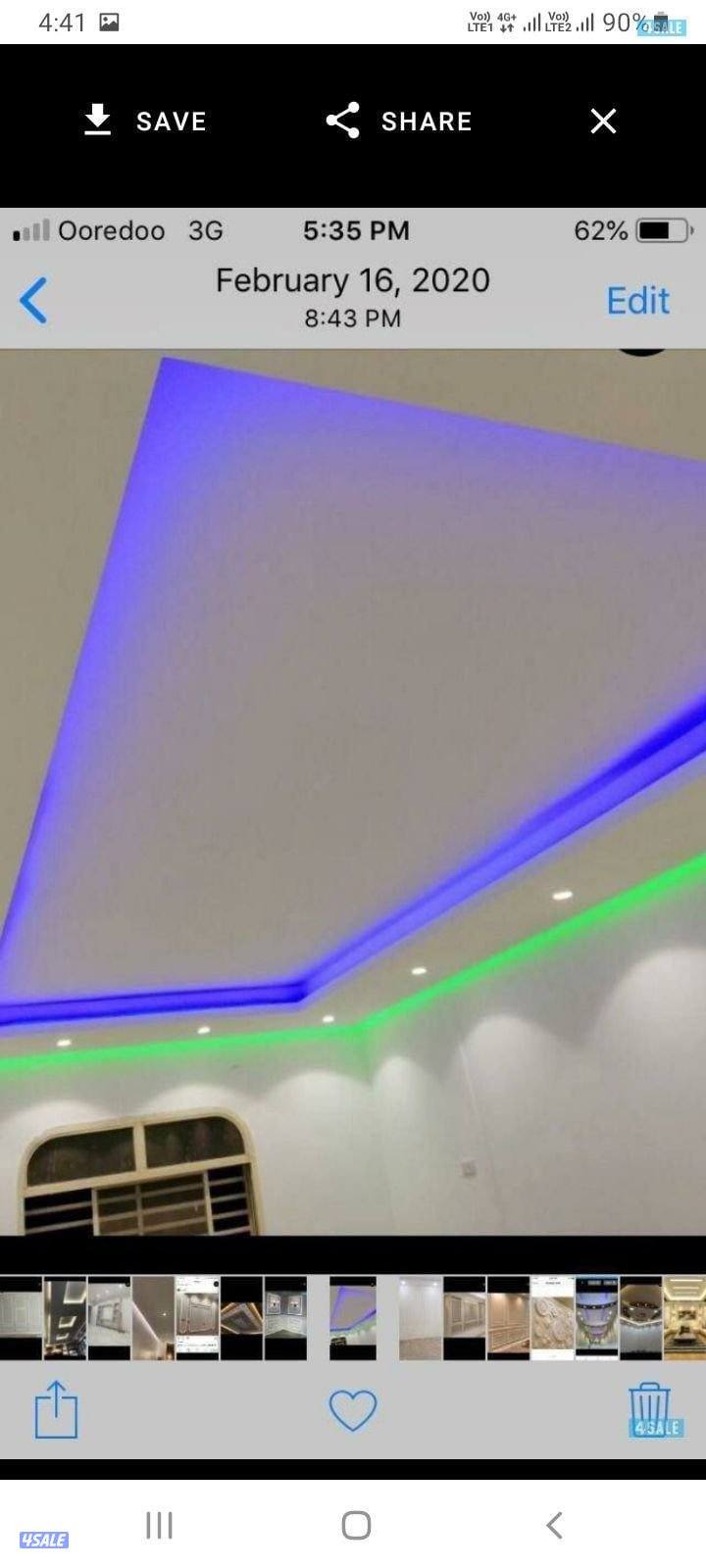 علی طالب دیکور جبس جبسم بورد مزایک بدیل خشب0