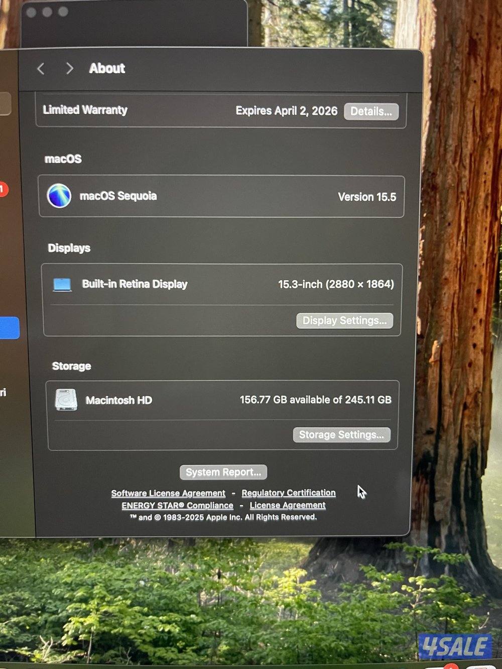 MacBook Air 15” (2025) – Apple M4 – Like New2