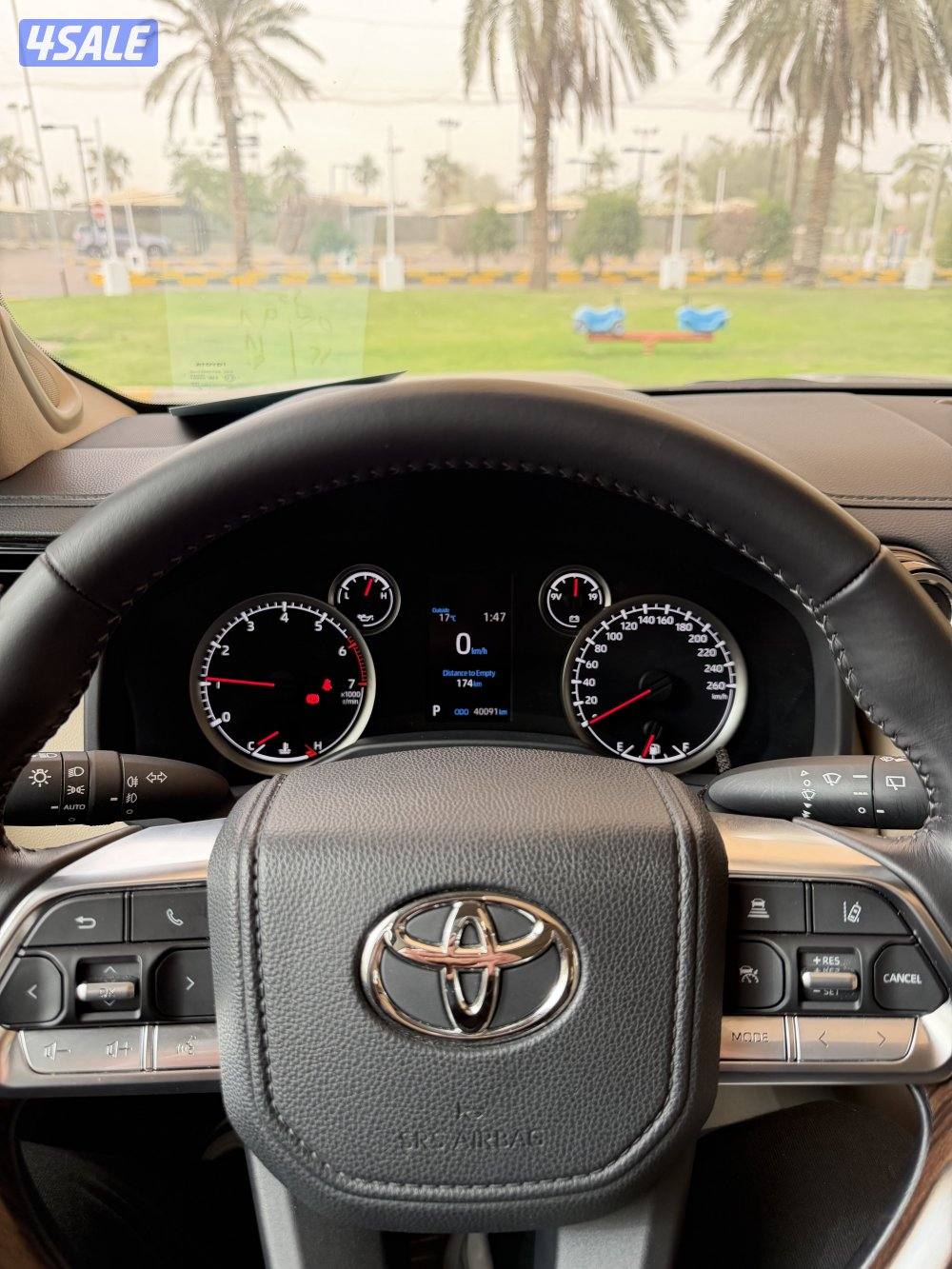 لاند كروزر اسود موديل 2024 توين تيربو AERO ماشي 40,2002