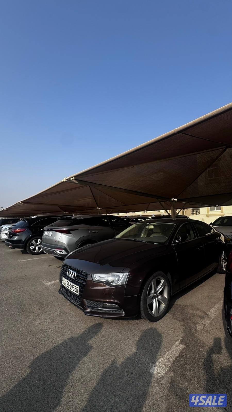 للبيع اودي 2013 مرفق صورت الفحص  لا يدق الى الصامل1