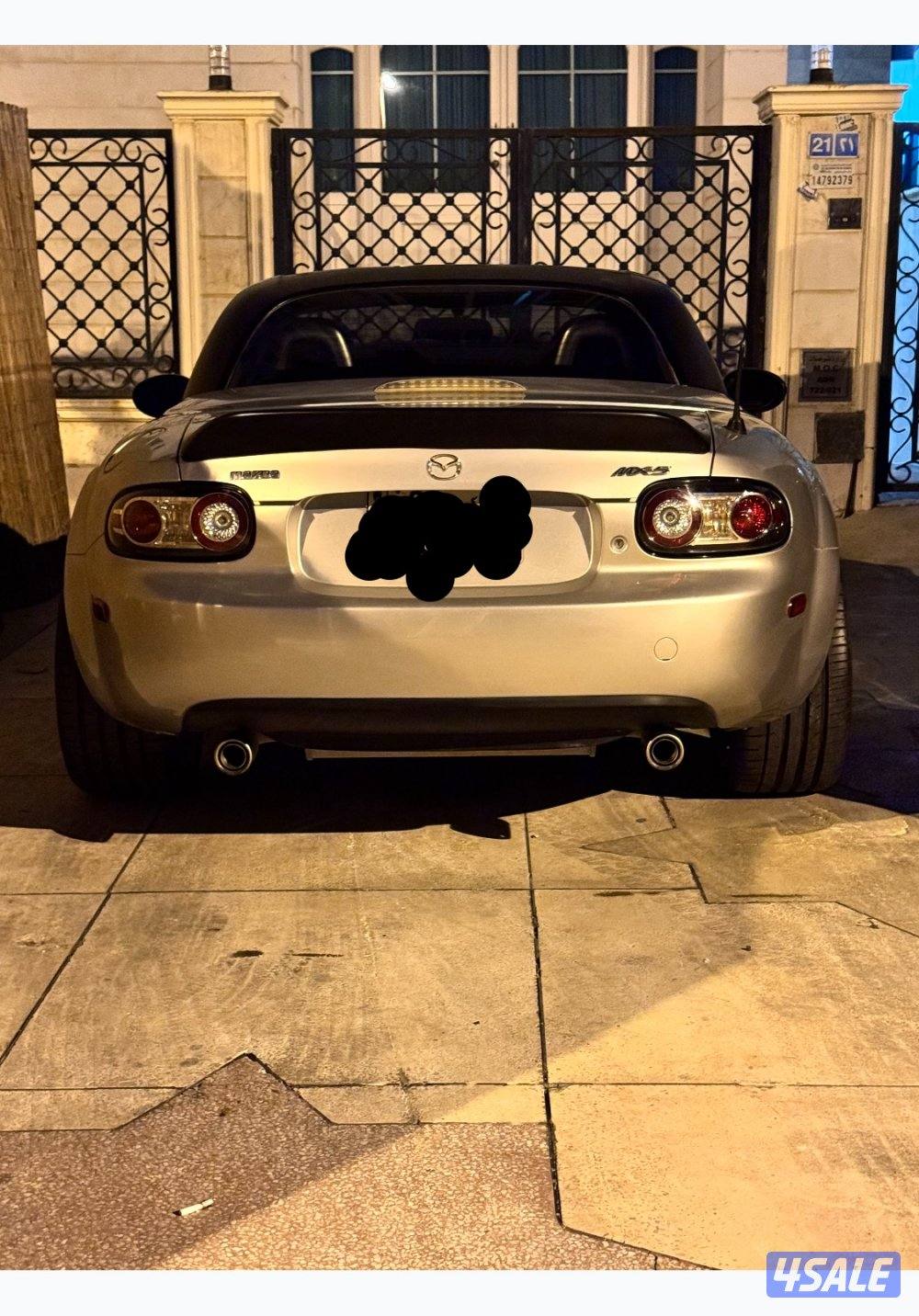 Mx5 قير عادي ٦ غيار بحاله الوكاله شرط الفحص3