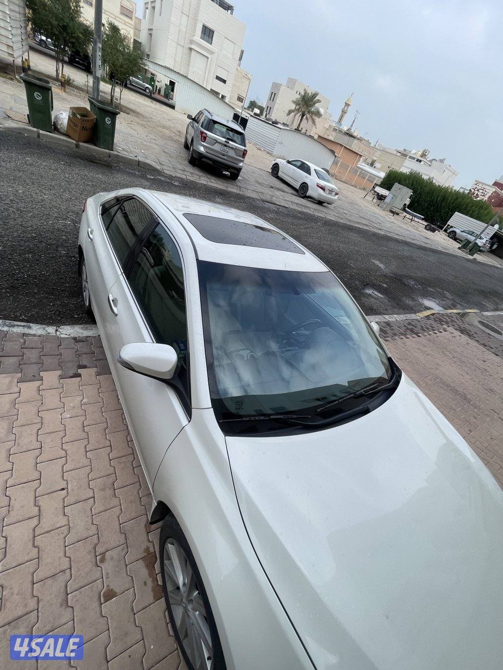 للبيع كامري Glx 2016 كامل المواصفات فتحة بصمة ابيض صدفي8