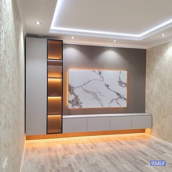 اصباغ قسايم داخلي جوتن ،صبغ ايطالي، صبغ مطفي ولامع، وجميع ديكور الطوفه5