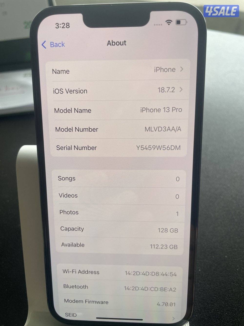 iPhone 13 Pro 128 G للبيع6