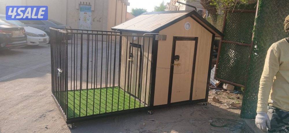 للبيع أقفاص كلاب معى تكيف وعازل صوت4