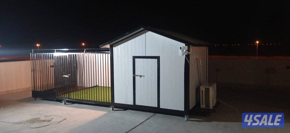 للبيع أقفاص كلاب معى تكيف وعازل صوت14