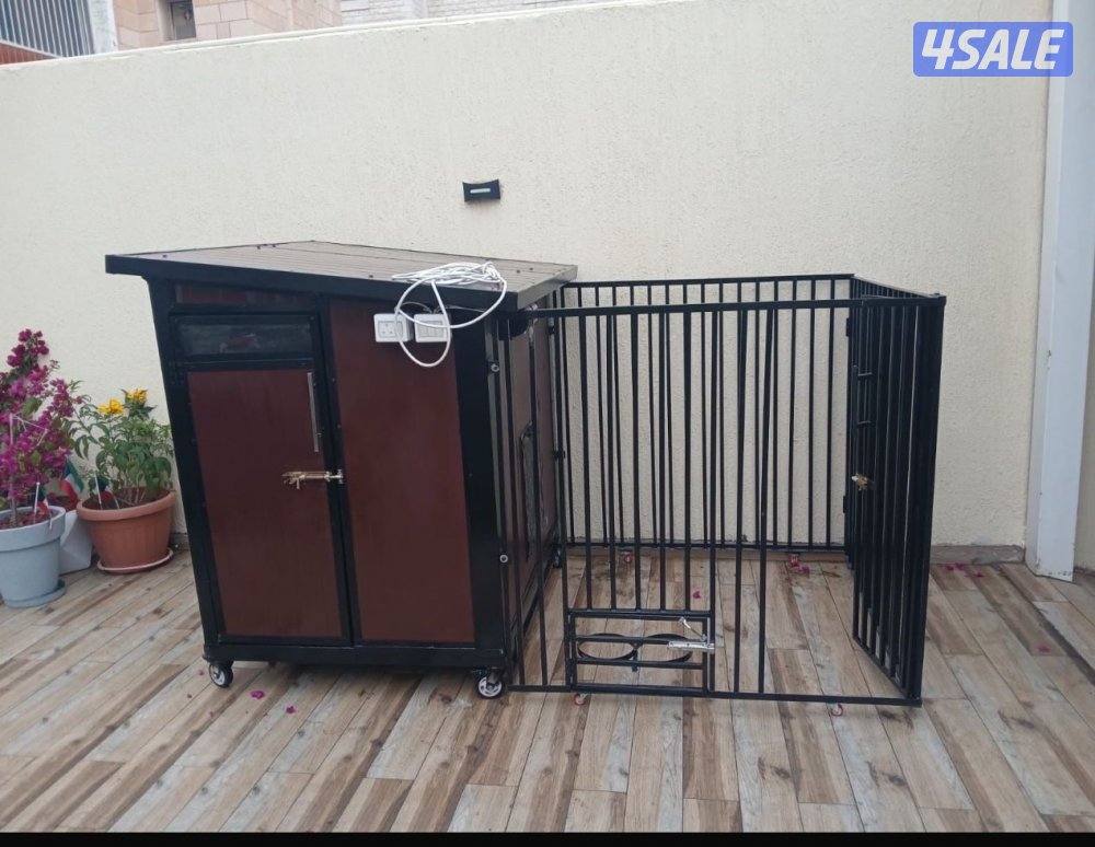 للبيع أقفاص كلاب معى تكيف وعازل صوت15