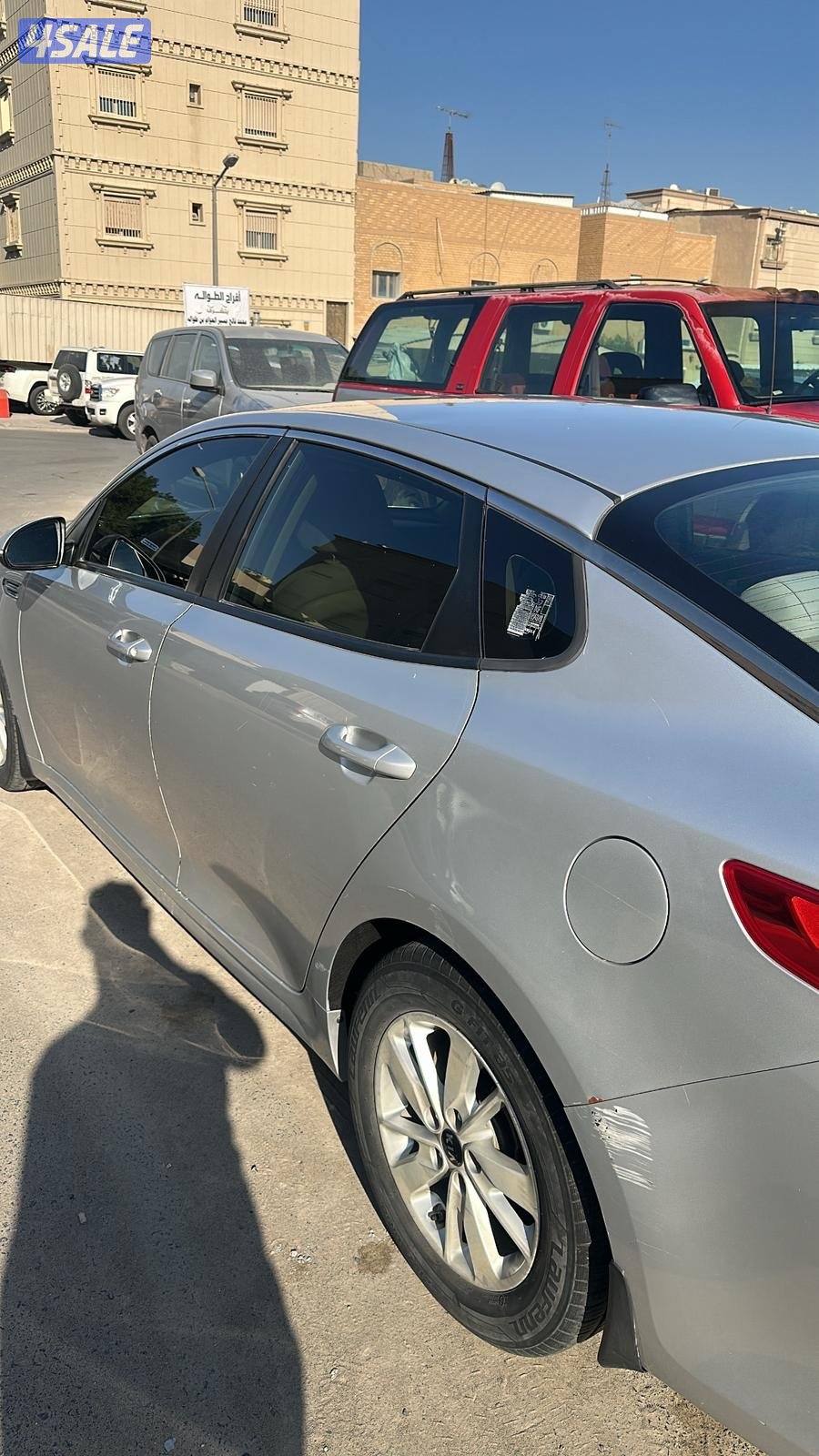 كيا اوبتيما 2017 شرط الفحص قير ومكينة وشاصي8