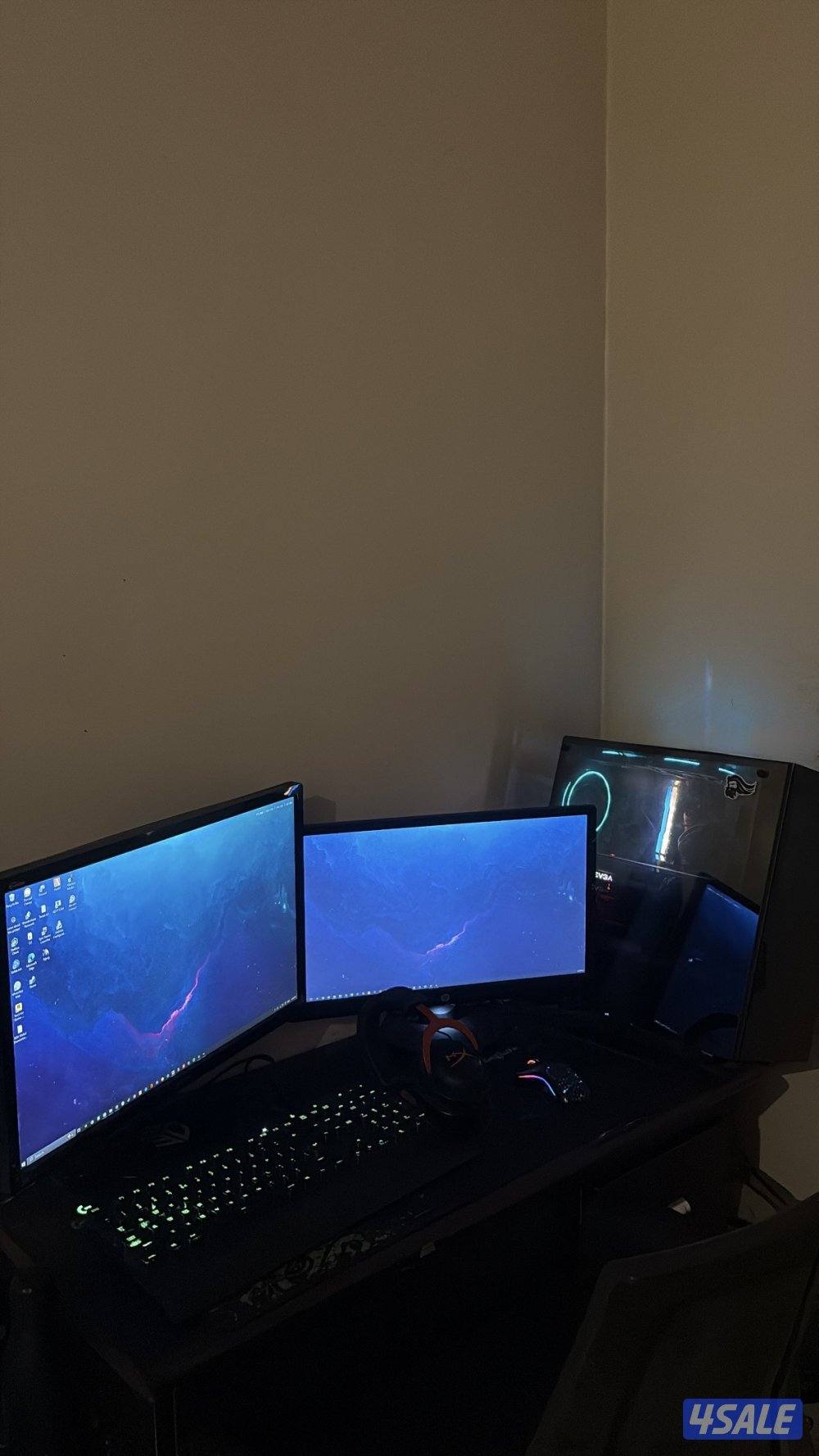 بي سي قيمنق كامل للبيع نظيف وجاهز وقوي جدا0