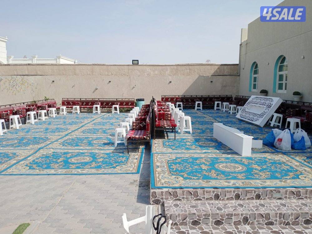 نيس للضيافه ومستلزمات الافراح والمناسبات تاجير كراسي وسجاد ملكي  وفندق12