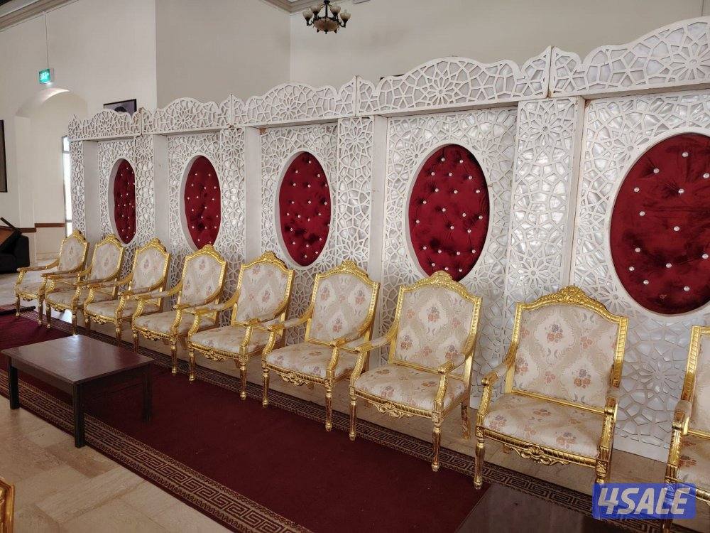 نيس للضيافه ومستلزمات الافراح والمناسبات تاجير كراسي وسجاد ملكي  وفندق13