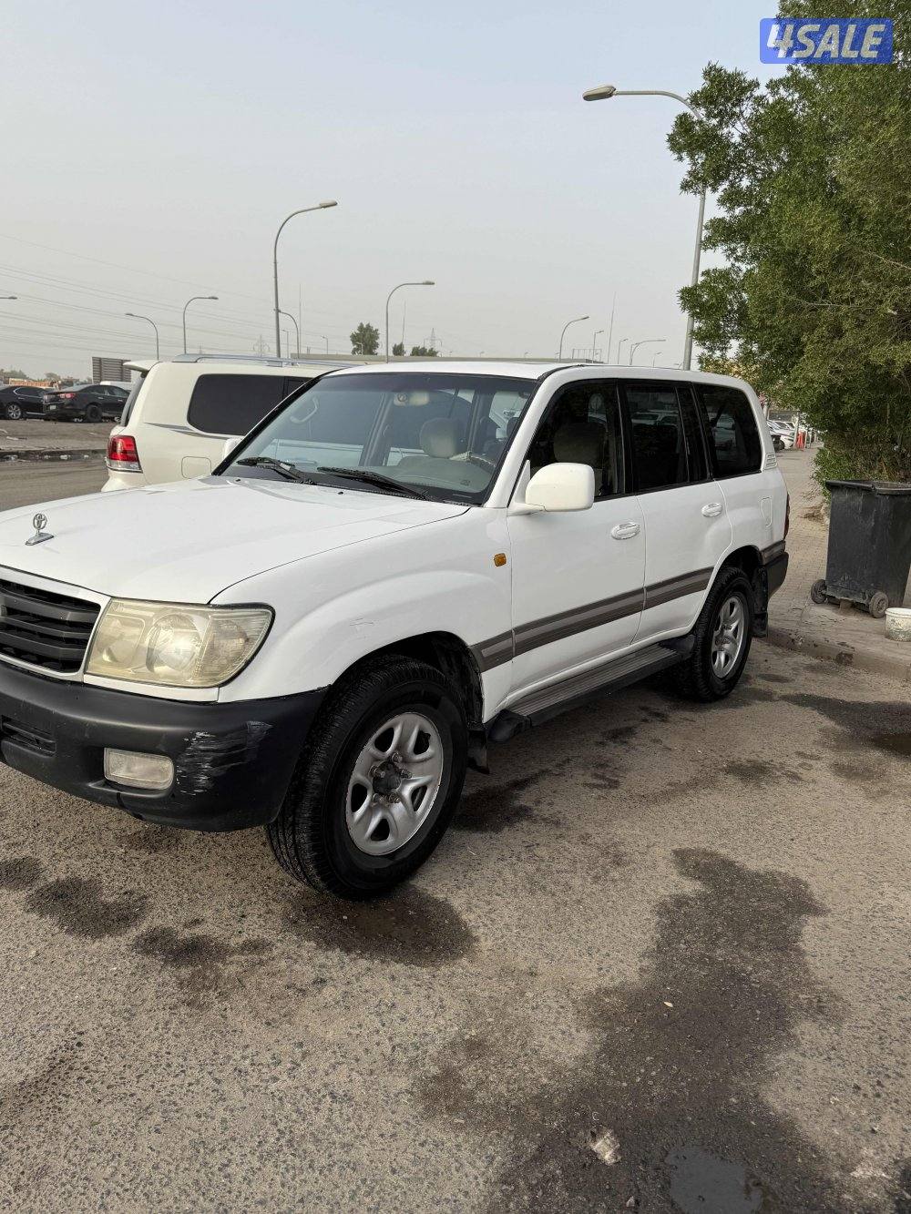 للبيع لاندكروزر موديل 2001 شرط الفحص قير مكينة شاصي2