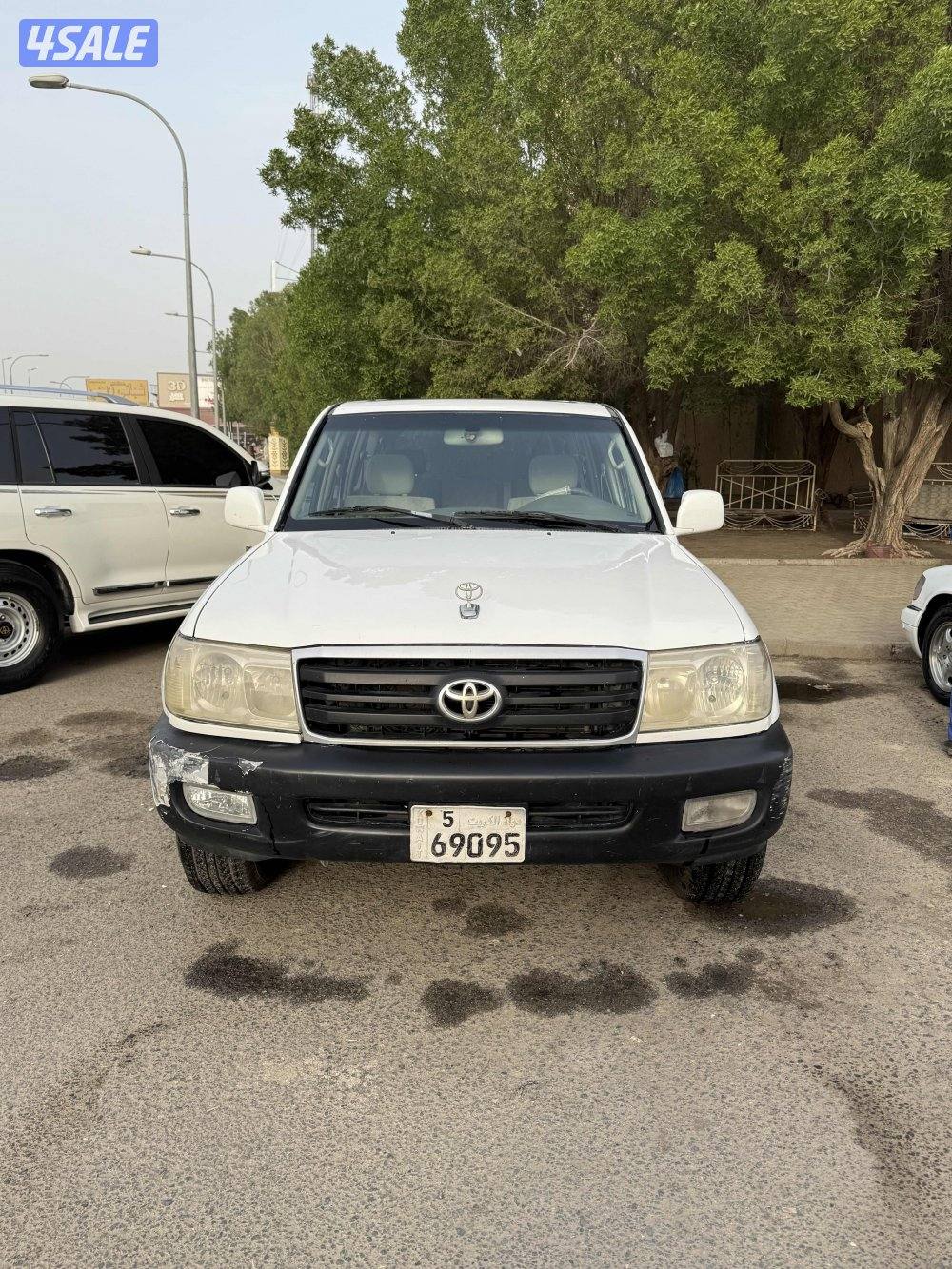 للبيع لاندكروزر موديل 2001 شرط الفحص قير مكينة شاصي3