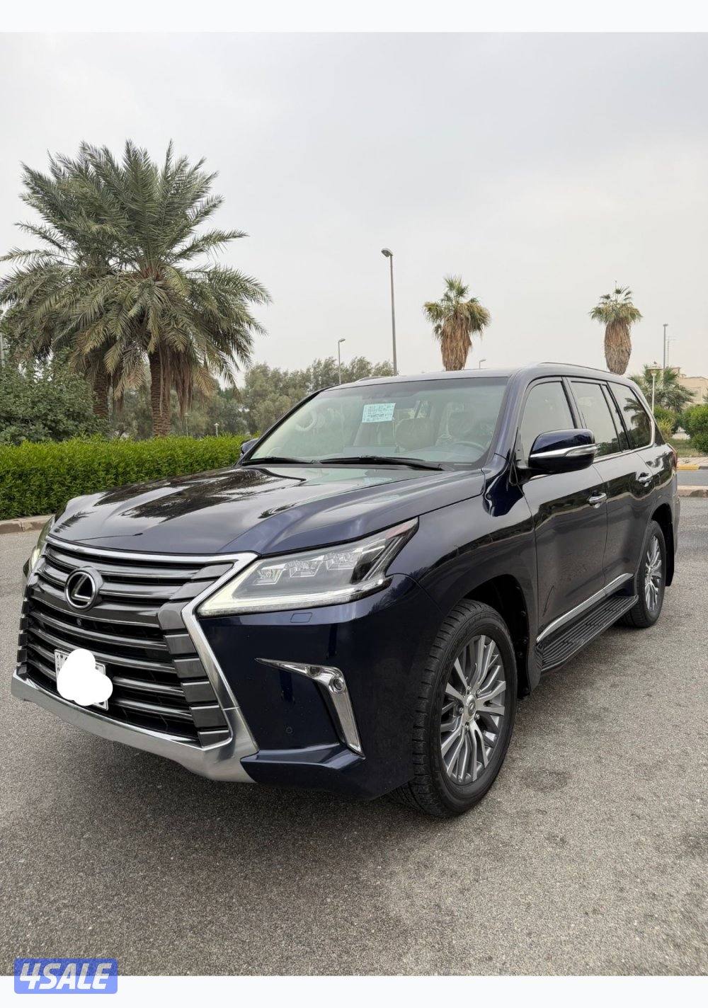 للبيع LX570 - صبغ وكاله - عداد ١٠٤1