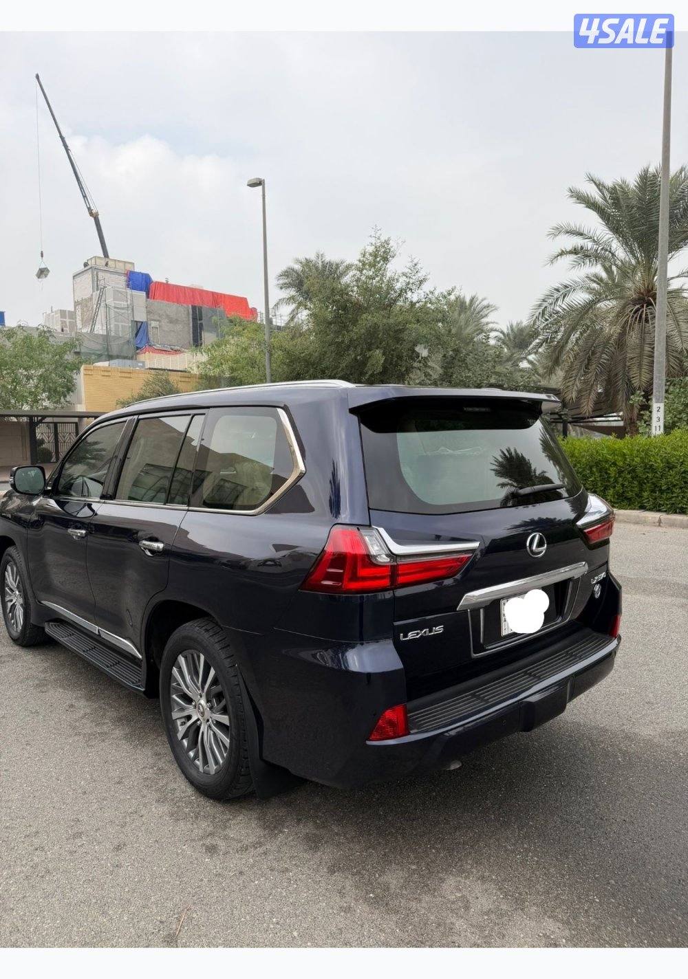 للبيع LX570 - صبغ وكاله - عداد ١٠٤2