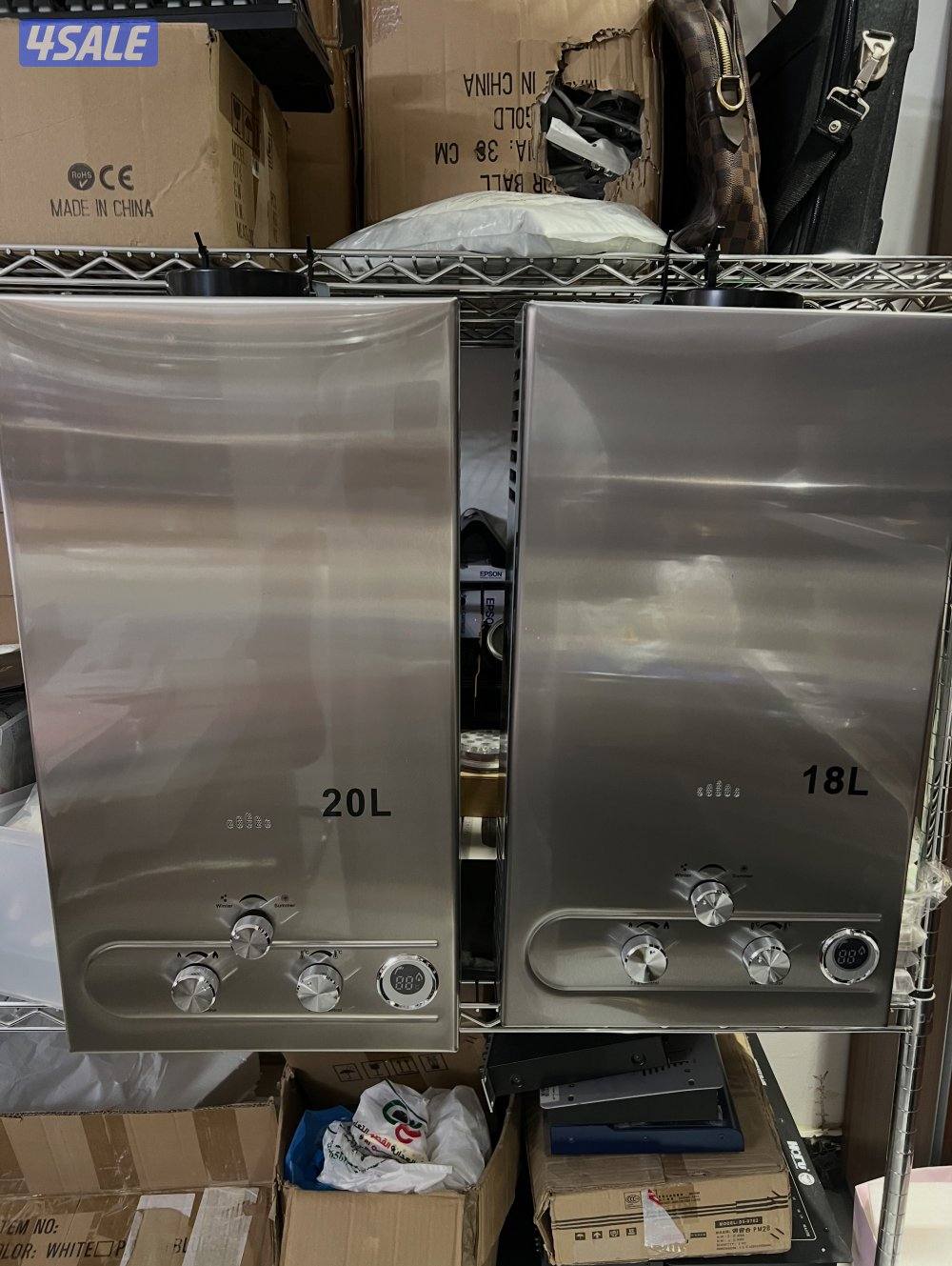 سخان ماء  علي  الغاز  ١٨ و٢٠ لتر0