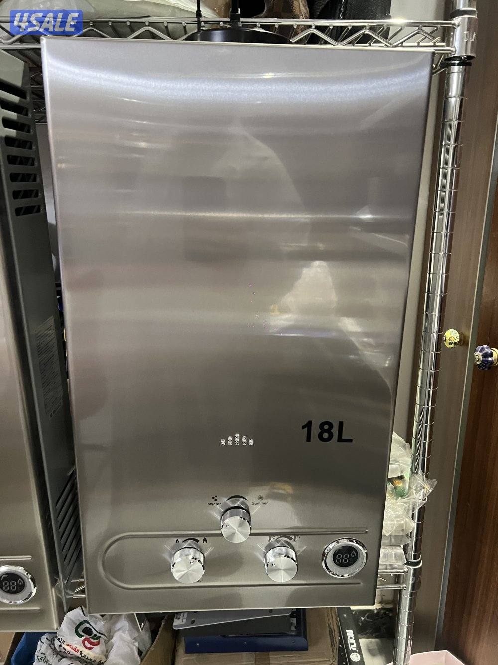 سخان ماء  علي  الغاز  ١٨ و٢٠ لتر1