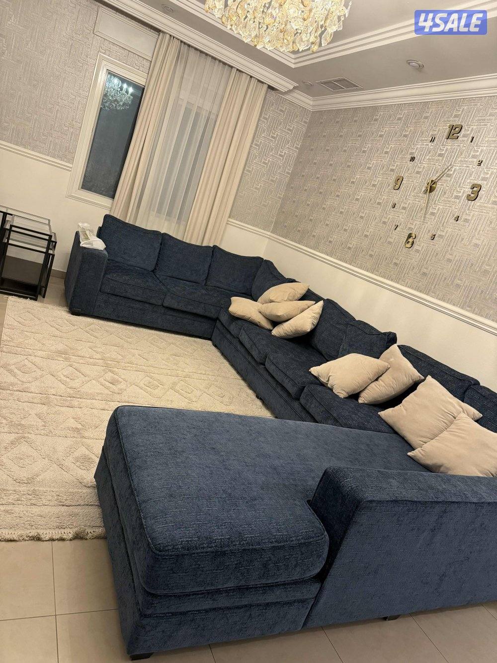 اثاث شقه غرفة نوم + صالة + بردات + مناظر + لوحة + زوالي + كبتات2