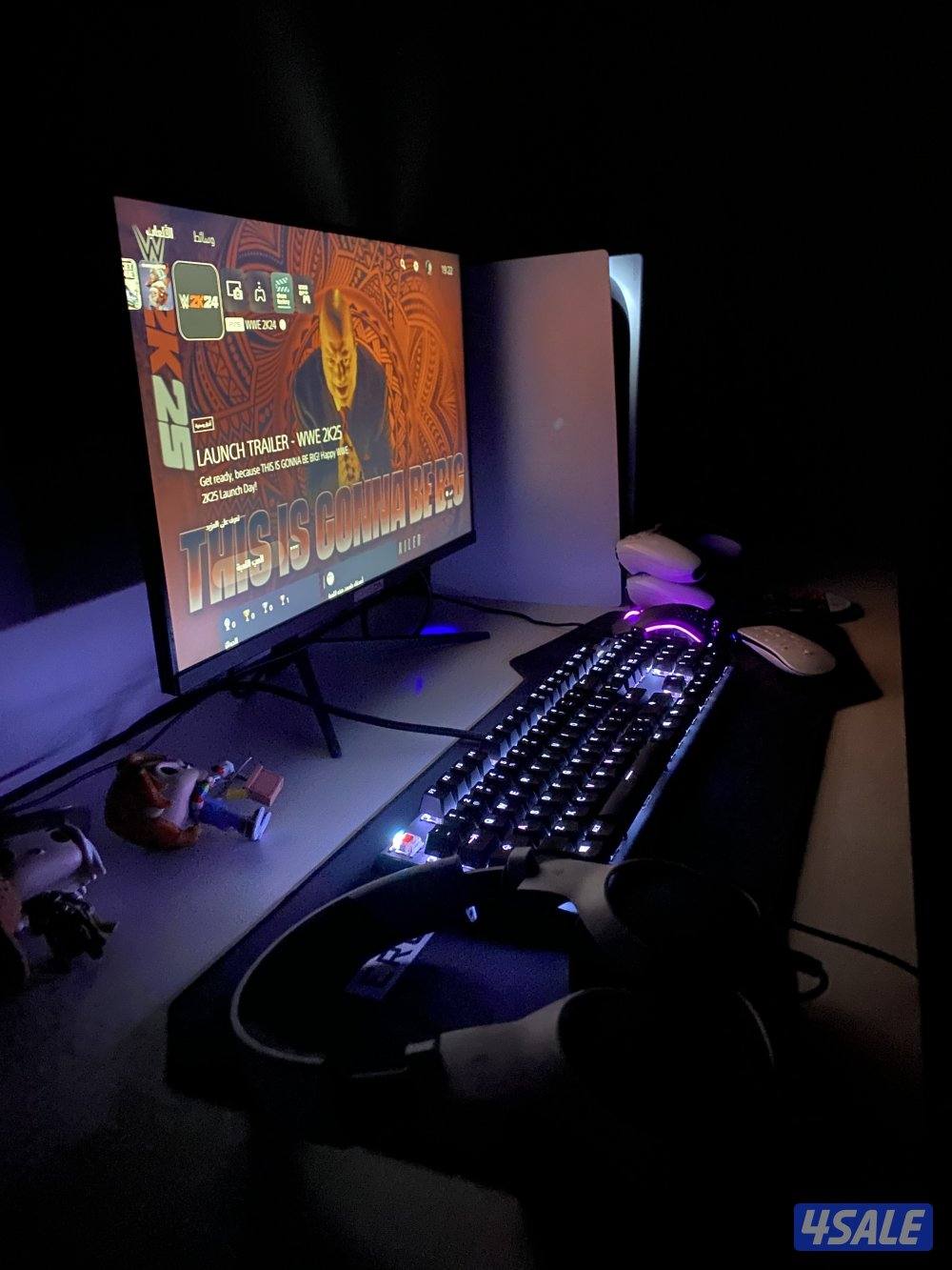 سوني 5 مع شاشه ١٦٥ هيرتز3