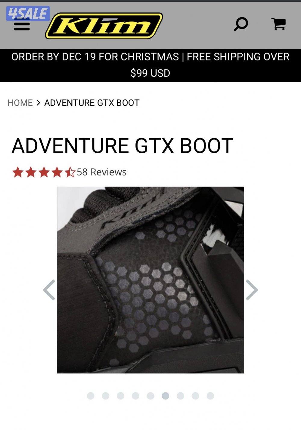 بيع حذاء KLIM Adventure GTX Boot2