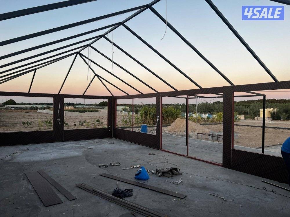 حداد مظلات وتنسيق حدائق1