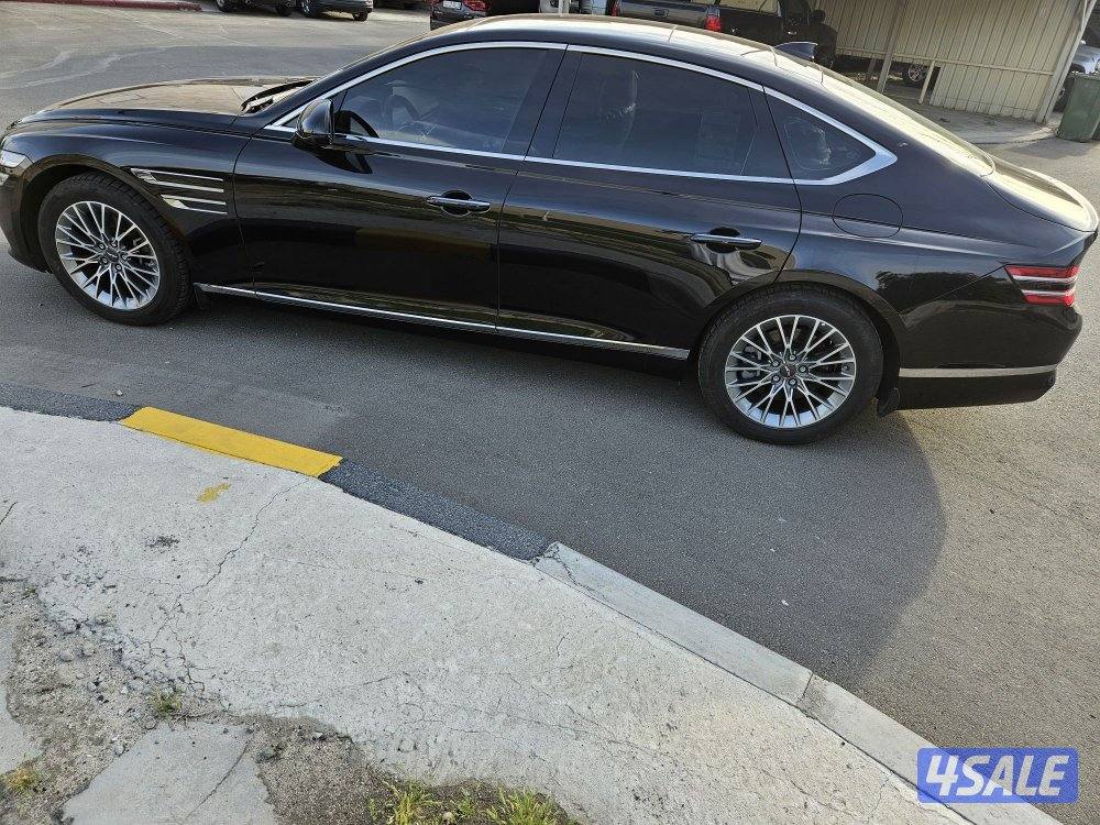 للبيع او البدل جنيسس G80 موديل 2024 بحالة الوكاله1