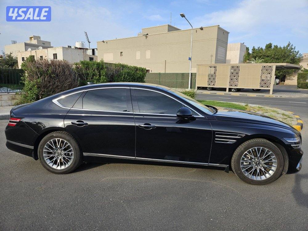 للبيع او البدل جنيسس G80 موديل 2024 بحالة الوكاله3