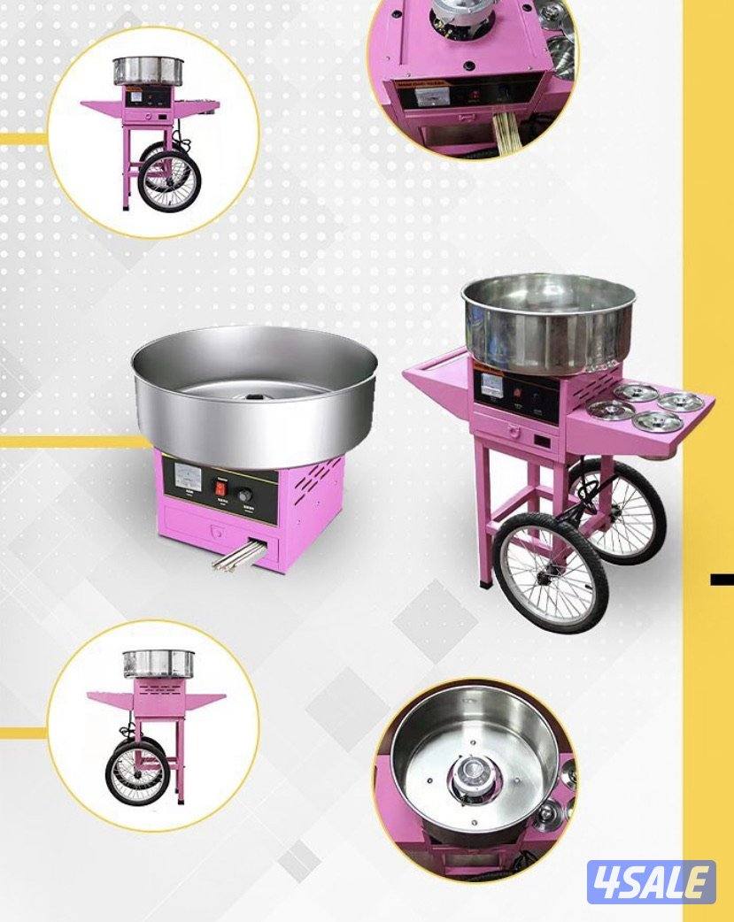 ماكينة ايس كريم مع طاولته الحديد و ماكينة شعر بنات و ماكينة نفيش0