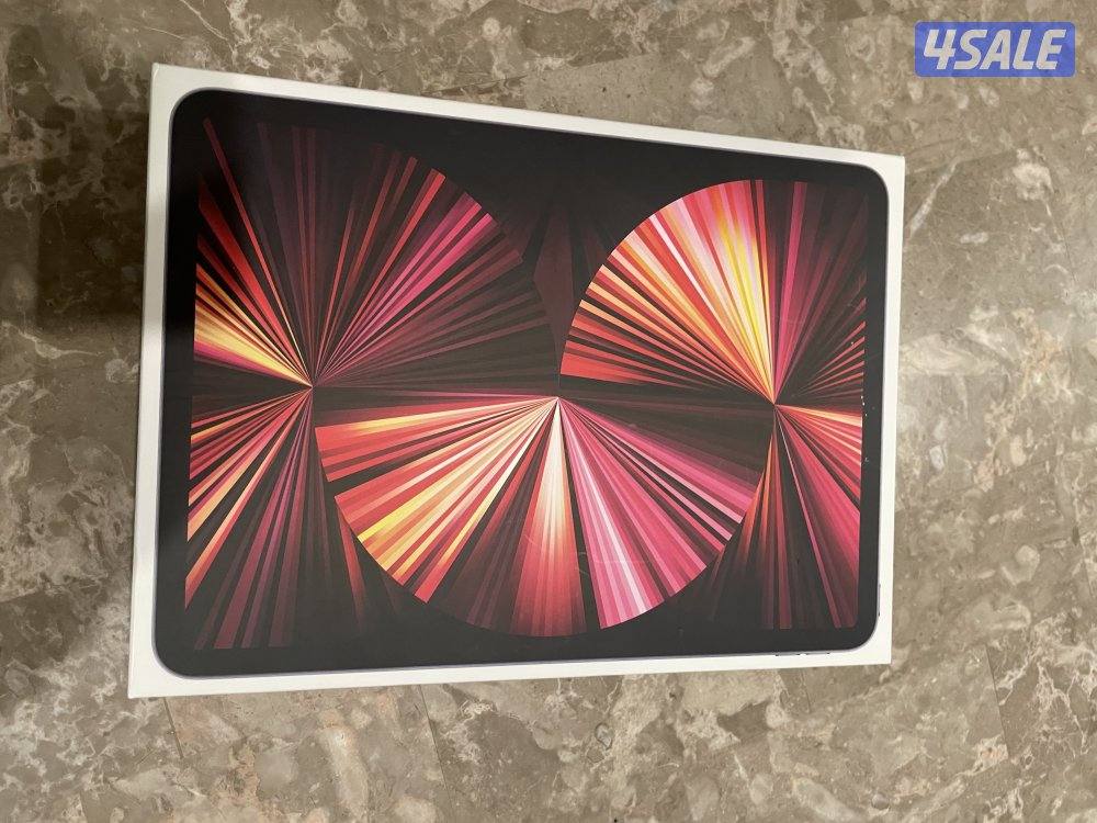 ايباد برو m3 انش11  مستعمل نضيف جدا مع شحنه والكفر 128g180 فتره محدوده2