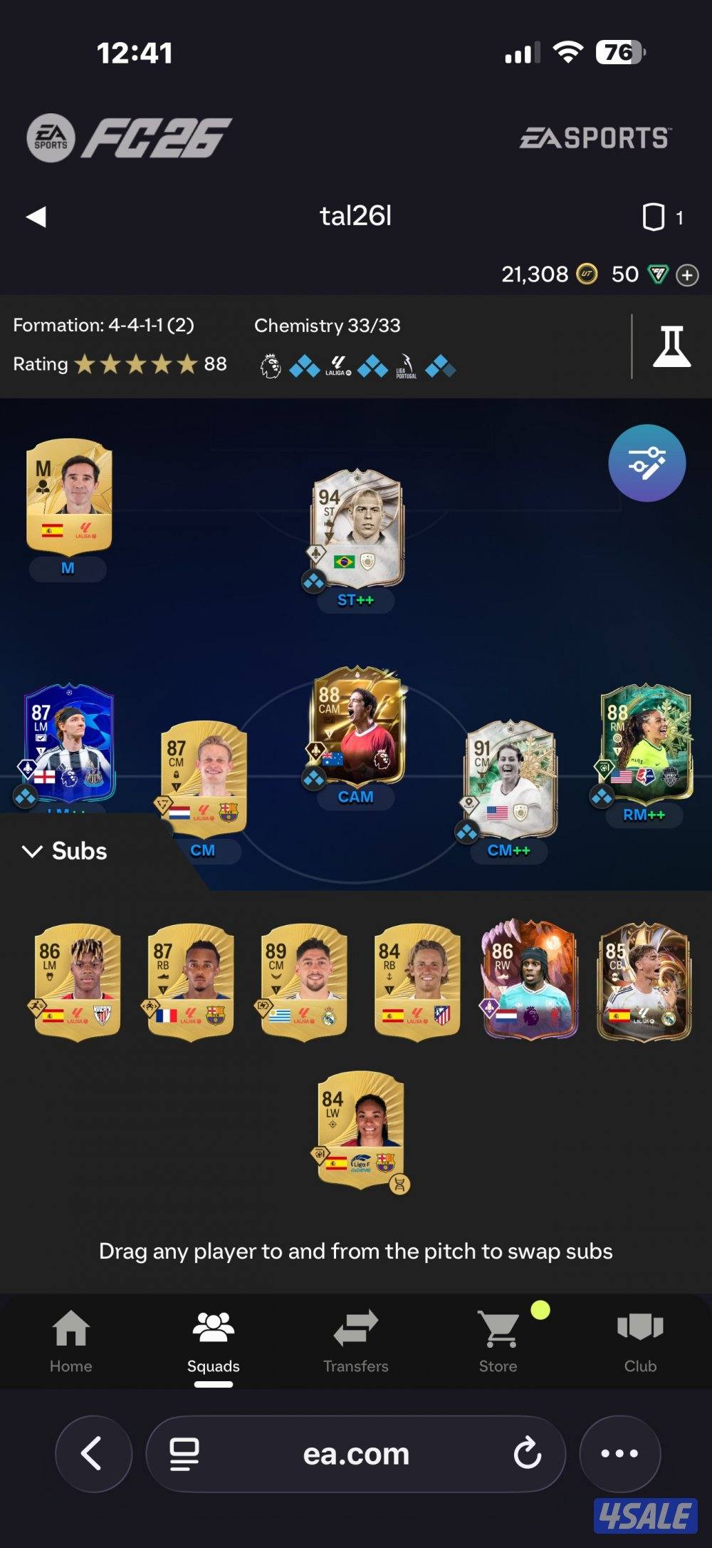 حساب الظاهره للبيع 🔥1