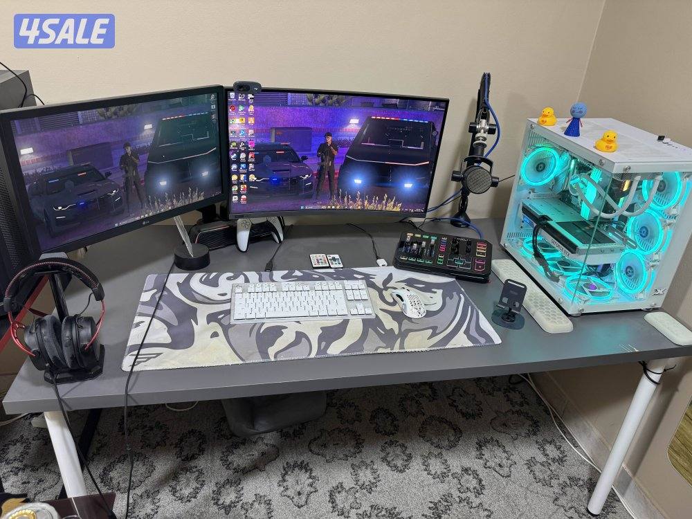 🔥 Gaming PC + Full Setup للبيع – حالة ممتازة 🔥0