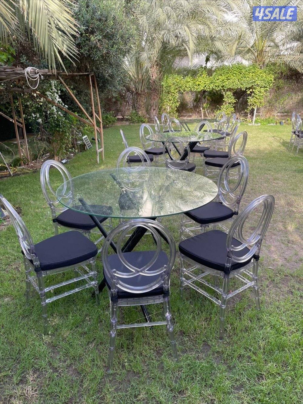 كراسي طاولات كنف امريكي طاولات تقديم كراسي مطروق طاولات طعام1