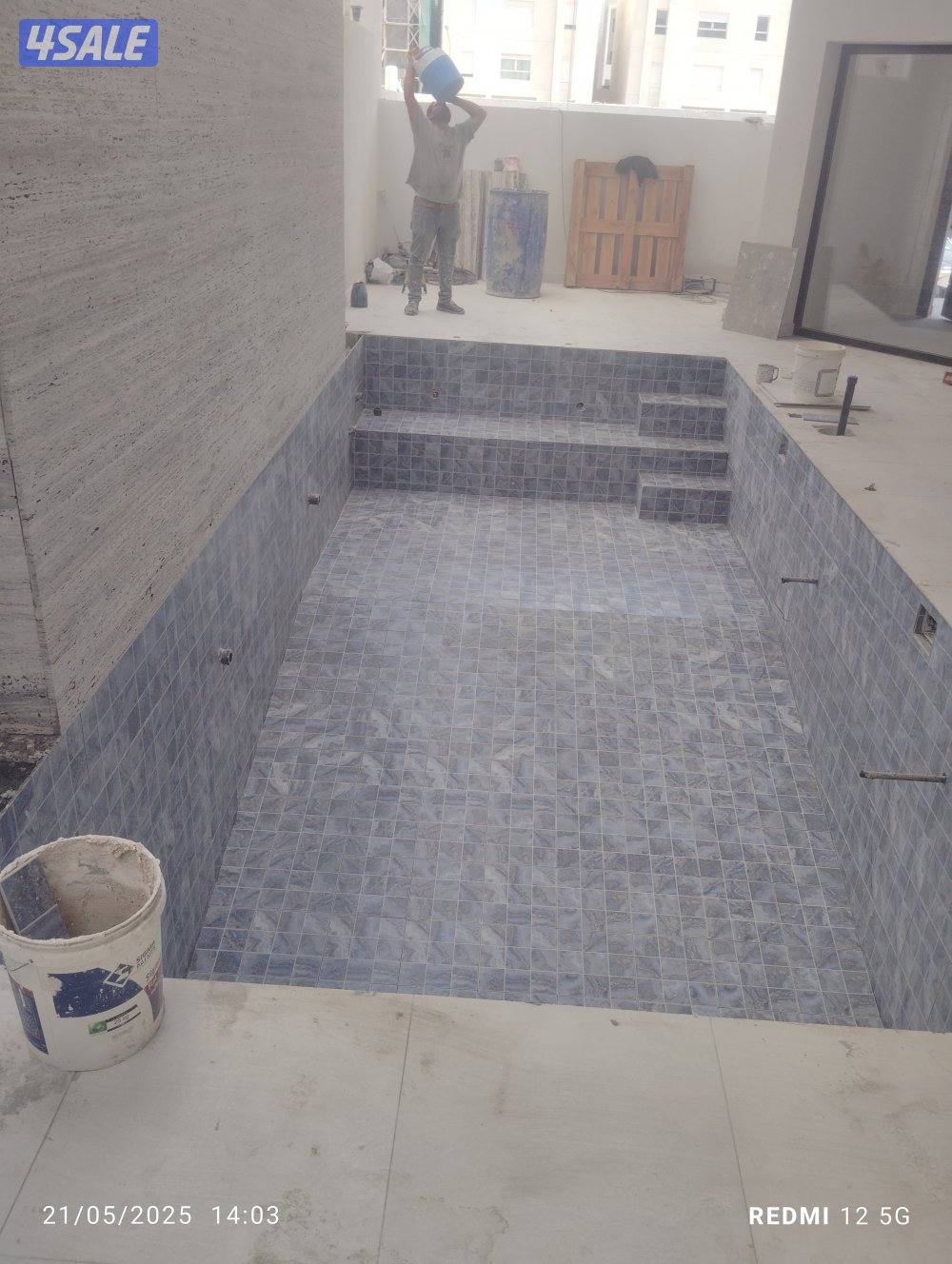 مقاول تكسير وتركيب السيراميك وأحواض السباحه4