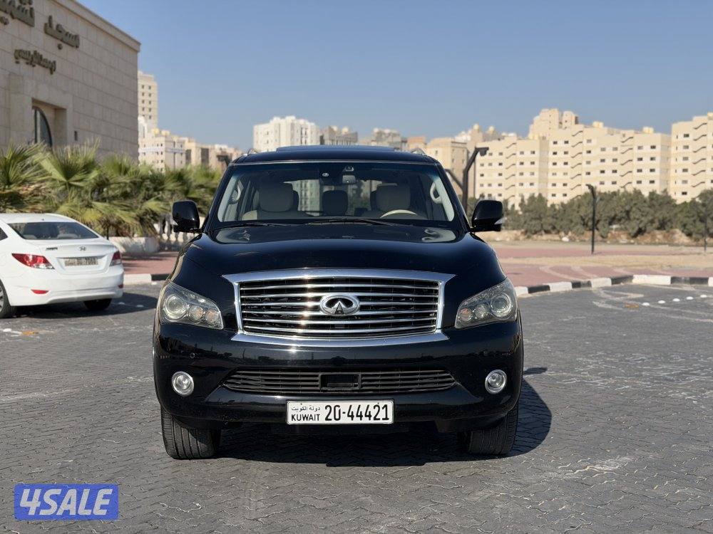 إنفينيتي QX 56 موديل 2012 وكالة الكويت سيرفس الوكاله بحاله ممتازه جدا5