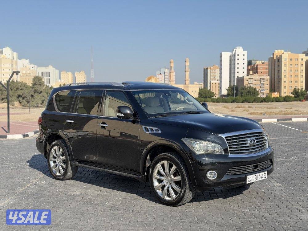 إنفينيتي QX 56 موديل 2012 وكالة الكويت سيرفس الوكاله بحاله ممتازه جدا7